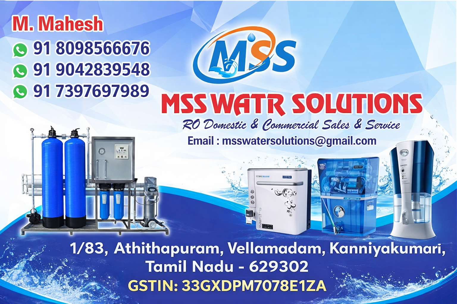 MSS Water Solutions